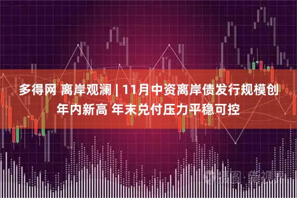 多得网 离岸观澜 | 11月中资离岸债发行规模创年内新高 年末兑付压力平稳可控